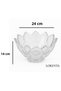 Crystal Look Glass Bowl - Stylish Salad Bowl, Fruit Bowl and Presentation Bowl - 5