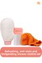Renewing, Anti-Blemish, Revitalizing Shower Set Ecru Bath Washcloth Rose Soap Orange Bath Washcloth