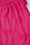 Pembe Kalpli Örme Büyük Beden Pijama Takımı TBBAW26AI00024 - 4