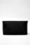 Siyah Süet Kadın Mini Boy Clutch El Çantası TAKAW26PY00008 - 5
