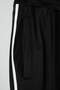 Black Straight Fit Stitching Detailed Striped Sweatpants Tmnaw26Ea00007 - 2