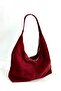 Women's Genuine Leather Suede Shoulder Bag