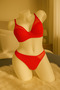 Unpadded Tulle Detailed Bra Panty Underwear Set - 4