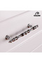 Crescent Chrome 128 mm Handle Luxury Country Kitchen Furniture Cabinet Drawer Handle - 7