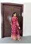 Atlas Fabric Dress (Belt Included) - 2