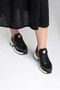 Black Women's Sports Shoes Pc-55075 - 2