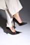 Brown Women's Heeled Shoes Pc-55127