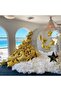 45cm Helium Flying Star Foil Balloon - Golden Yellow - 3