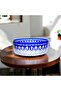 25cm Fruit Bowl - Drop Pattern