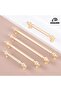 Ebrar Matte Gold 224 mm Handle Luxury Country Kitchen Furniture Cabinet Drawer Handle