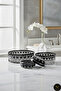 Cutting Crystal Handworked Tableware Presentation Set 3 Pcs