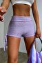 Women's Lift Jacquard Lilac Shorts 1202 - 4