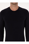 Navy Blue Slim Fit Cotton Blend Crew Neck Basic Knitwear Sweater 50318620-Vr033 - 6