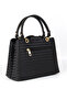Two Compartment Soft Textured Daily Handle and Shoulder Bag - 5