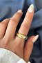 Steel Ring Couture Adjustable Women's Non-Tarnish - 8
