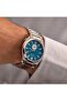 Men's Automatic Turquoise Dial Watch - NK5010-51L - 6