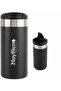 350 ml Stainless Steel Thermos Black Hot and Cold Beverage Thermos - 2