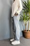 Mesimlik Jeans with Lace-Up Waist and Elastic - 3