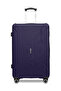 20-Inch Cabin Size ABS Hardside Spinner Luggage Trolley | 10KG Lightweight 4-Wheel Suitcase Navy