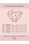 Mother Daughter Matching Cotton Panties - White Slip Underwear - Pack of 5 - 7
