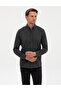 Anthracite Flannel Textured Slim Fit Long Sleeve Shirt 50316751-Vr006 - 3