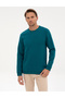 Emerald 3 Thread Regular Fit Crew Neck Basic Sweatshirt 50315021-Vr055