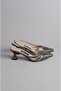 Select 598 stone heel women's shoe (heel height: 7 cm) platinum - 3