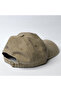 Embroidered 2025 Beige-Brown Mom Dad Hats 2-Pack Mother Father Washable Fabric Hats Cotton Adjustable - 3