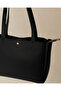 Large Size 3-Compartment Zippered Snap-Button Shoulder Bag – Special for University - 4