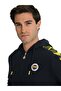 Fenerbahçe Navy Blue Stand Laser Printed Camouflage Detailed Men's Sweatshirt - 5