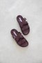 Norkys Women's Buckle Detail Daily Comfort Slippers Claret Red - 2