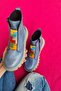 Blue Color Genuine Leather Boots - Model Name: Stockholm - 2