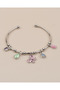 Adjustable Butterfly Charm Handcuff Bracelet