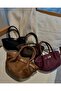 Reyl Women's Retro Mini Hand and Arm Bag with Special Lock Accessory and Belt Buckled - 6