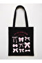 Y2K Retro Unisex Tote Bag - Cloth Bag Bows Coquette Ribbons - 2