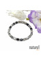 Rutilli Quartz Natural Stone 6mm Unisex Bracelet - 7