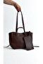 Dual Women's Shoulder & Hand Bag – Large Capacity, Internal Wallet, Faux Leather, 2 Options for Use - 5