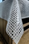 Straw Pvc Non-Perforated Transparent Coating Oilcloth Tablecloth Silver Easy to Wipe Waterproof - 4