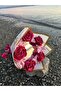Lotus and Rose Bouquet - 10 Pieces - 2