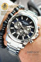Original Multifunction Men's Black Navy Steel Wristwatch with Calendar - 4