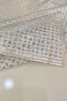 Straw Pvc Non-Perforated Transparent Coating Oilcloth Tablecloth Silver Easy to Wipe Waterproof - 6