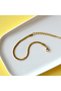 Italian Crushed Steel Chain Bracelet Gold Color Steel Bracelet Unisex Product - 4