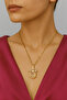 1St Class Steel Does Not Blacken Orion Necklace with Zircon Stone