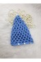 Stoned Knitted Crochet Hat/Evening Dress Hat/Costume Hat/Net Beanie/Gift - 3