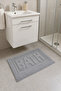 Bath Bath Mat 80X50 |   Decorative, Washable, Non-Pilling, Soft Texture - 3