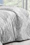 Ethnic Gray 100% Cotton (No Sheets) Single Duvet Cover Set 160X200 cm - 3