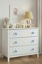 Çapa Children's Room Furniture Handle - 55 mm - Abs Plastic Single Button Cabinet and Drawer Handle - 4