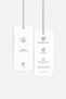 High Waist Trousers Baby Cosmos White Organic Cotton - 4