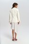 Anisah Ecru Blazer with Waistband - 4
