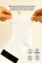 Women'S/Men's Sugar Socks Seamless Diabetic Half-Toe Non-Squeezing Socks Set of 6 - 2